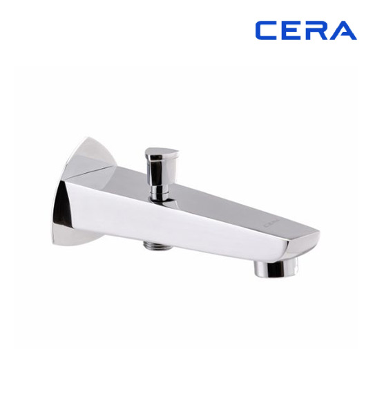 Cera Valentina Bath Tub Spout With Wall Flange And Button Arrangement For Telephonic Hand Shower F1013662