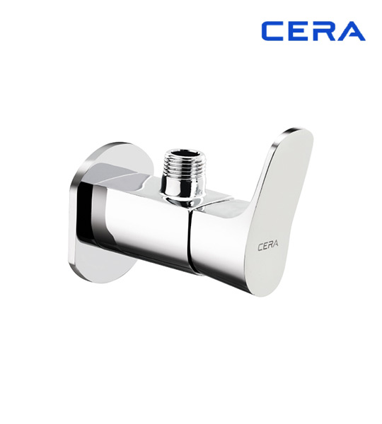 Cera Perla Angle Cock With Wall Flange F1012201CH
