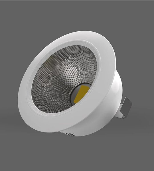 Sturlite Zyra 3W Cabinet Spotlight Round