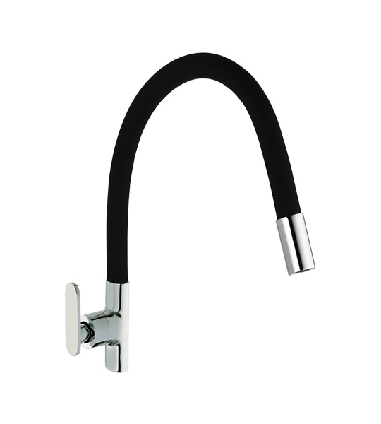 Arteor Passion Swan Neck With Black Flexible Spout Table Mounted PSN134B